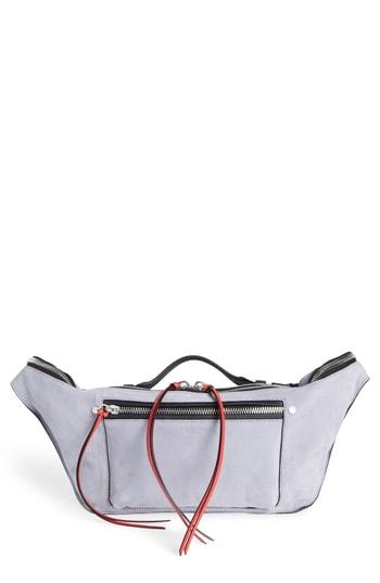 Rag & Bone Elliot Leather Fanny Pack - Purple