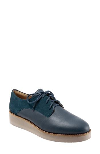 Women's Softwalk Willis Derby .5 M - Blue