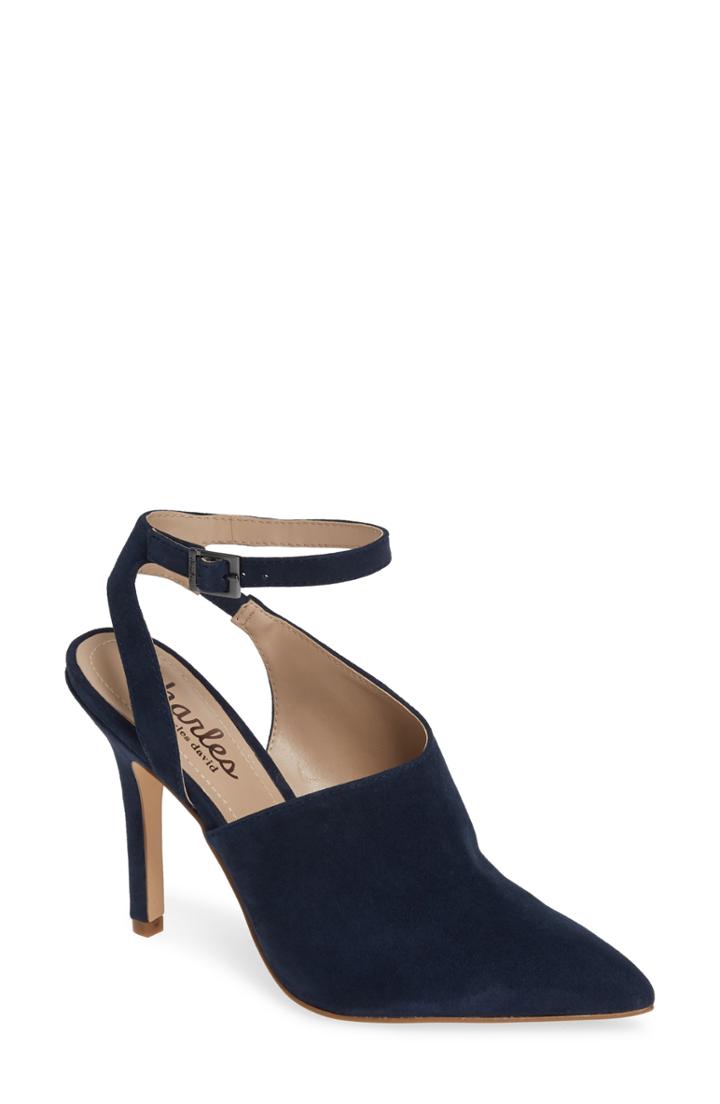 Women's Charles By Charles David Mieko Pump .5 M - Blue