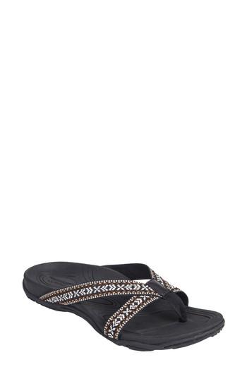 Women's Earth Malia Flip Flop .5 M - Black