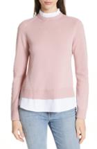Women's Ted Baker London Mock Two-piece Sweater - Pink