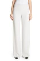 Women's Emporio Armani Cady Wide Leg Pants Us / 38 It - Grey