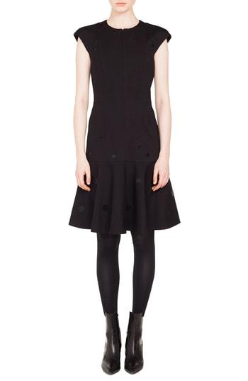 Women's Akris Punto Mirror Detail Dress - Black