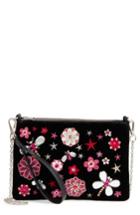 Chelsea28 Embellished Faux Leather Clutch - None