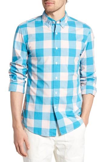 Men's J.crew Slim Fit Heather Buffalo Check Shirt