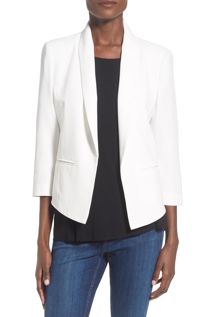 Women's Veronica Beard Caldwell Plaid Dickey Jacket