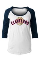 Women's New Era Cap Mlb Raglan Jersey Tee - White
