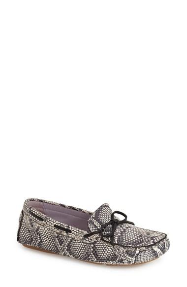 Women's Johnston & Murphy 'maggie' Moccasin .5 M - White