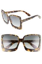 Women's Tom Ford Katrine 60mm Sunglasses - Havana/ Gradient Green