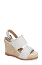 Women's Linea Paolo Elaine Espadrille Wedge Sandal M - White