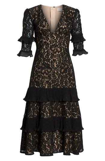 Women's Keepsake The Label Timeless Lace Midi Dress - Black