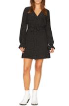 Women's Sanctuary Ellie Tiny Dot Dress - Black