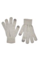 Women's Topshop Knit Touchscreen Gloves, Size - Grey