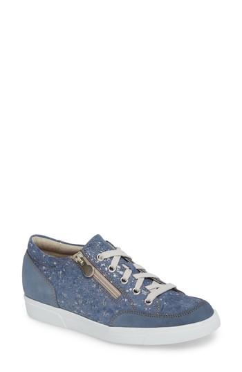 Women's Munro Gabbie Sneaker .5 M - Blue