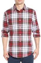 Men's Original Penguin Extra Trim Fit Oxford Plaid Shirt