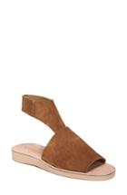 Women's Via Spiga Briar Ankle Strap Sandal .5 M - Brown
