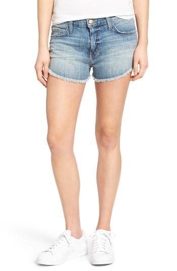 Women's Current/elliott The Gam Cutoff Denim Shorts - Blue