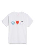 Women's Venessa Arizaga Peace, Love & Happiness T-shirt