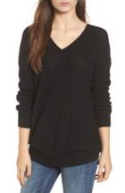 Women's Love By Design Lace-up Back Pullover - Black