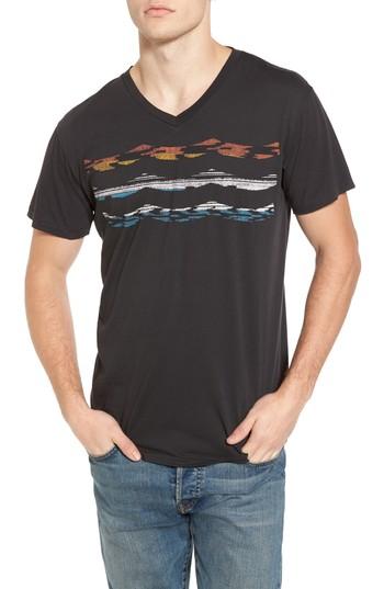 Men's Sol Angeles Madrugada Waves T-shirt, Size - Black