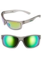 Men's Revo 'baseliner' 61mm Polarized Sunglasses - Crystal Grey/ Green Water