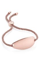 Women's Monica Vinader Engravable Nura Friendship Bracelet