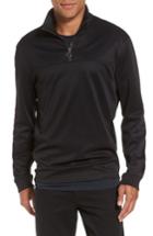 Men's Vince Quarter Zip Jacket - Black