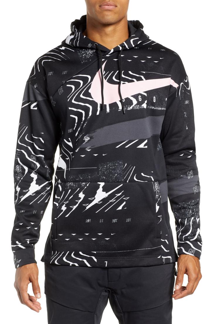 Men's Nike 3.0 Therma-fit Hoodie, Size R - Black