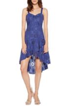 Women's Parker Donna Embroidered Dress - Blue