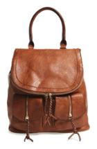 Sole Society Emery Faux Leather Backpack - Brown