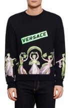 Men's Versace Print Crewneck Sweatshirt