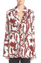 Women's Ellery Visual Wonder Stretch Silk Blouse