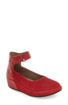 Women's Fly London 'bana' Platform Wedge .5-6us / 36eu - Red