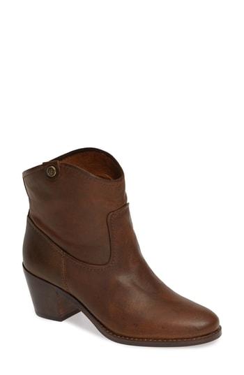 Women's Frye Jolene Bootie M - Brown