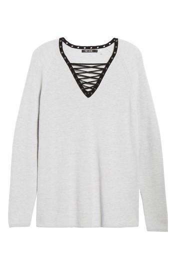Women's Nic+zoe A Little Edge Top - Grey