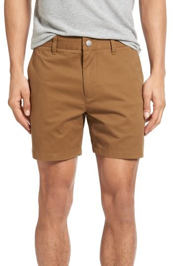 Men's Bonobos Stretch Washed Chino 5-inch Shorts - Beige