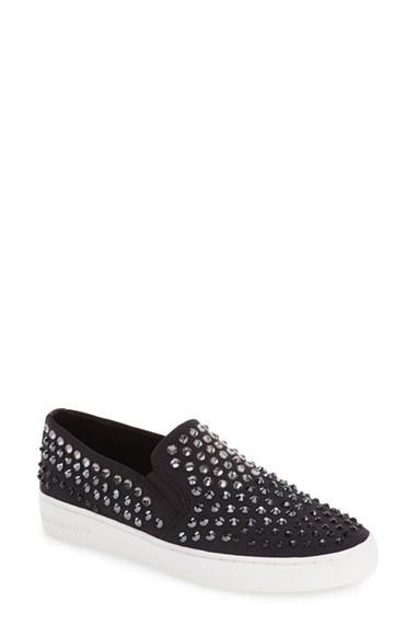 Women's Michael Michael Kors 'keaton' Studded Slip-on