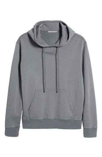 Men's Vince Slim Fit Pullover Hoodie, Size - Grey