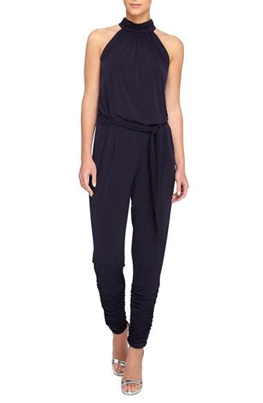 Women's Catherine Catherine Malandrino 'edie' Ruched Leg Jumpsuit