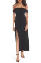 Women's Show Me Your Mumu Upton Off The Shoulder Gown, Size - Black