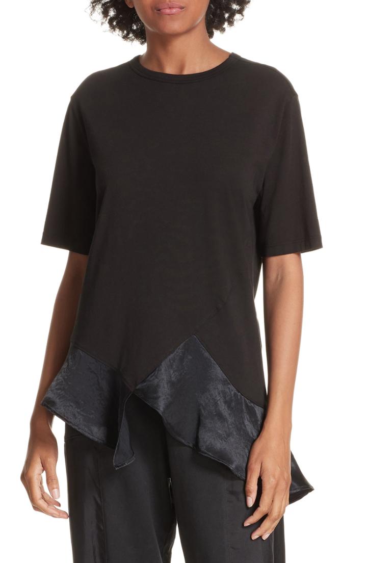 Women's Clu Ruffle Asymmetric Top