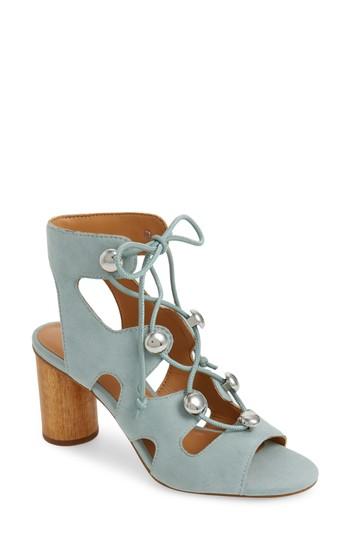 Women's Rebecca Minkoff Adiv Ghillie Cage Sandal M - Green