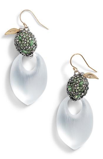 Women's Alexis Bittar Lime Lucite Earrings