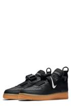 Men's Nike Air Force 1 Utility Sneaker .5 M - Black