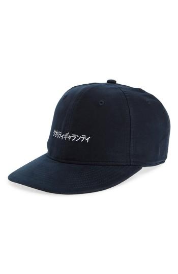 Men's Rag & Bone Dylan Embroidered Cap - Blue