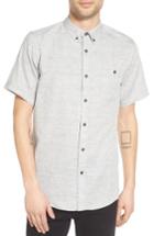 Men's Ezekiel Herringbone Shirt - Beige