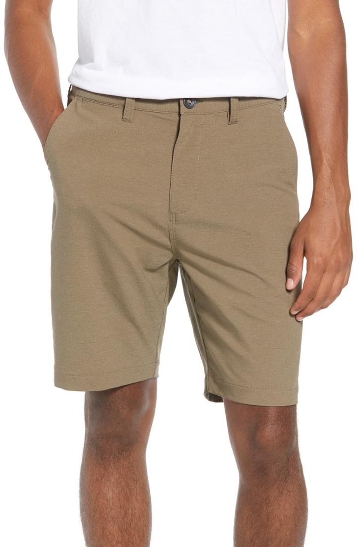 Men's Billabong Surfreak Hybrid Shorts - Brown