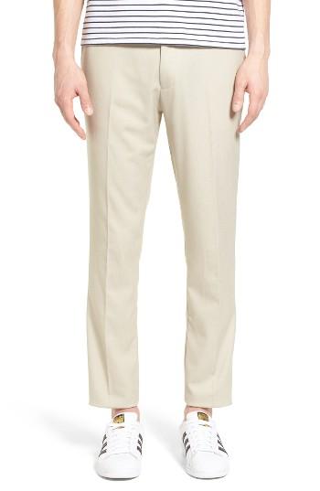 Men's Topman Skinny Fit Suit Pants X 32 - Beige