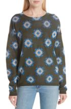 Women's Something Navy Puff Sleeve Sweater - Brown