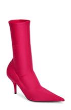 Women's Balenciaga Pointy Toe Mid Bootie .5us / 37.5eu - Pink